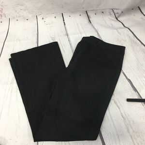 A142-Caribbean Joe size 12 black straight pants‎
